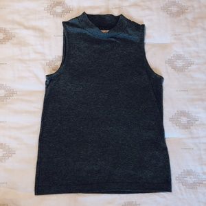 Madewell Gray Mock Neck Tank (Size XXS)